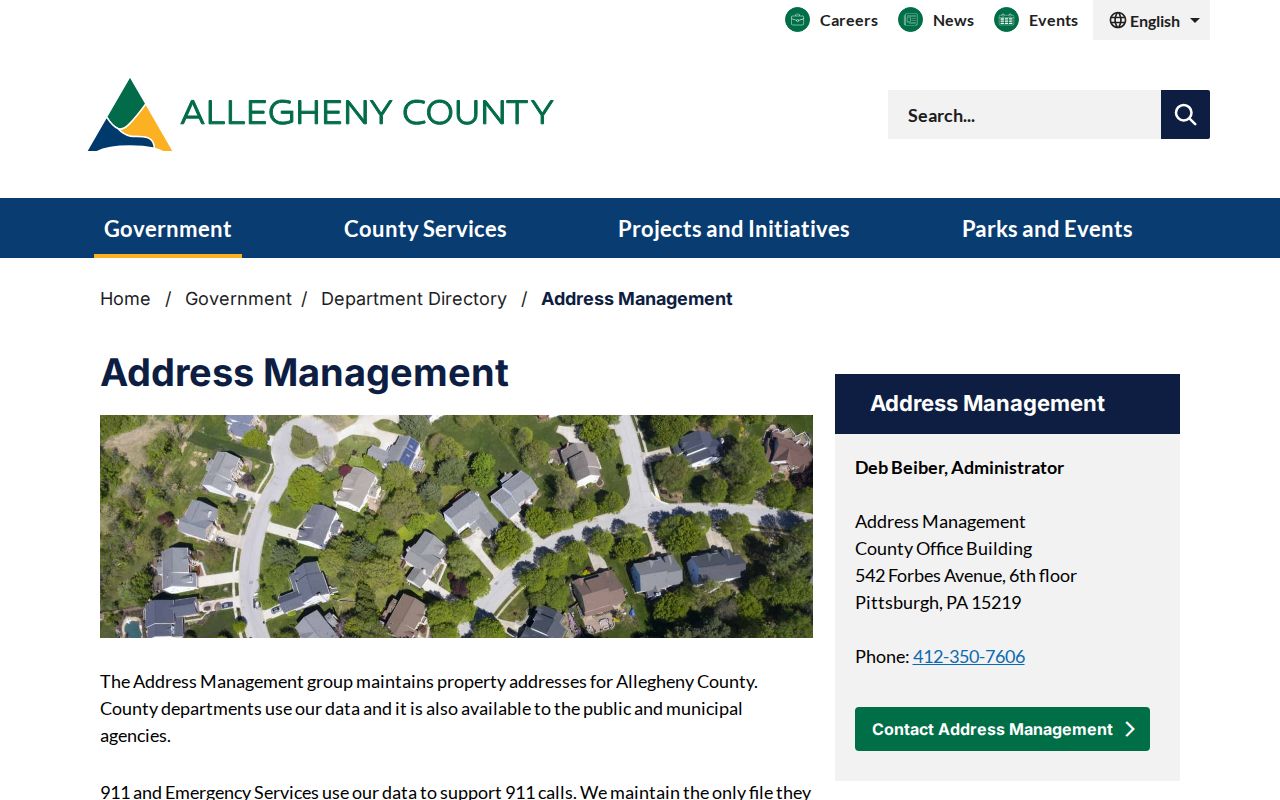 Shaler Township neighbors address authority through Allegheny County Address Management