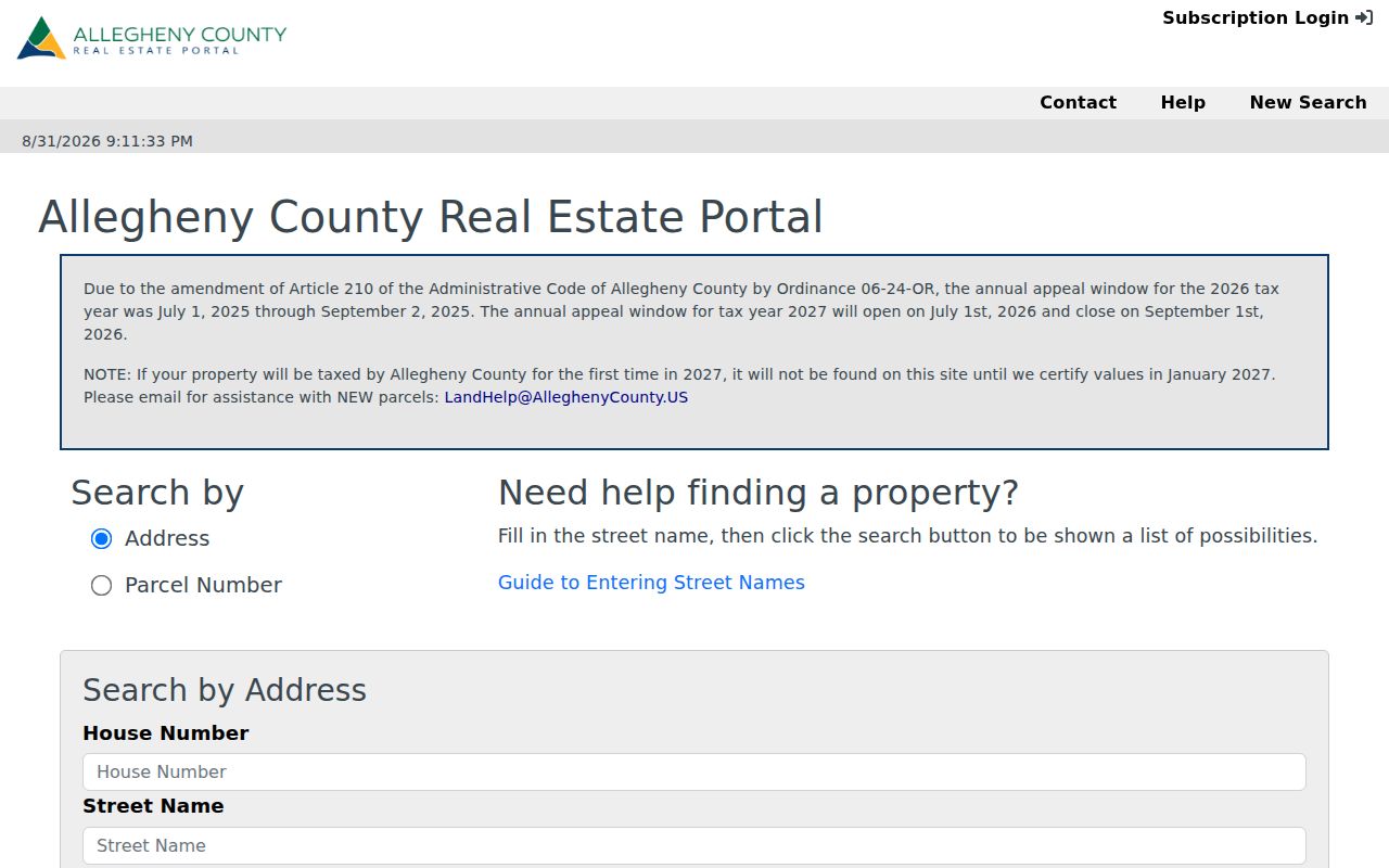 Shaler Township residents directory property search fields