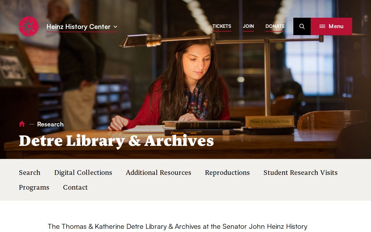 Shaler Township city directory research at the Detre Library and Archives